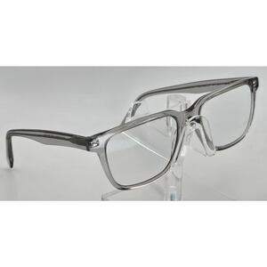 Warby Parker Gilbert W 165 Clear Gray Eyeglass Frames 55-18-145 Pre-Owned K7
